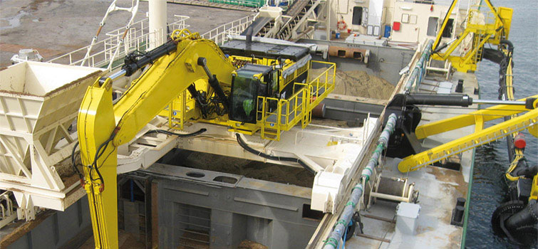 Marine excavator
